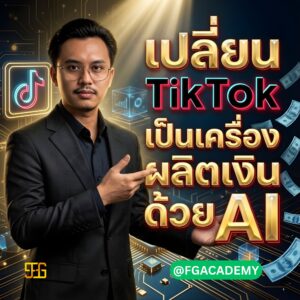เปลี่ยน TIKTOK เป็นเครื่องผลิตเงิน ด้วย AI - Basic